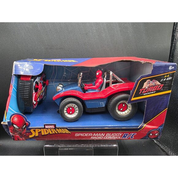 Marvel Spider-Man Buggy Radio Control R/C Car 2.4 GHz Turbo Boost - Picture 1 of 6